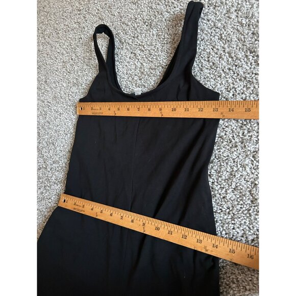 Vince Womens Black Maxi Dress XXS Sleeveless A-Line Cotton Blend Stretch Fabric - Picture 10 of 12